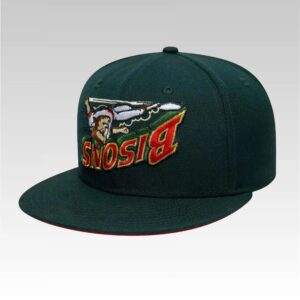 Buffalo Bisons Dark Green Hat - Bigfirefashion