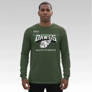 2025 Jason Kelce Eagles Hungry Dowgs Salute To Service Sweatshirt Bigfirefashion