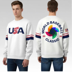 2026 USA Baseball World Baseball Sweatshirt - Bigfirefashion
