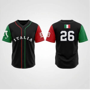 2026 Detroit Tigers Italian Heritage Jersey Giveaway