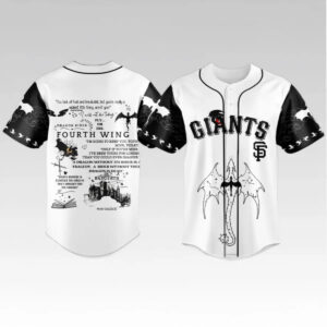 SF Giants Fourth Wing Night 2026 Jersey - Bigfirefashion