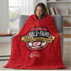 Reds Hall Of Fame Induction Fleece Blanket 2026 Giveaway