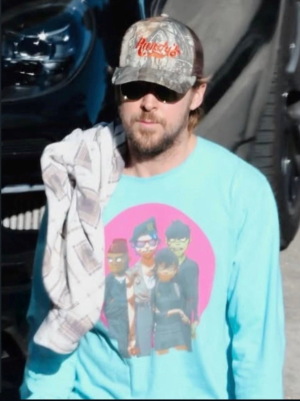 Ryan Gosling Randy s Camo Hat 2