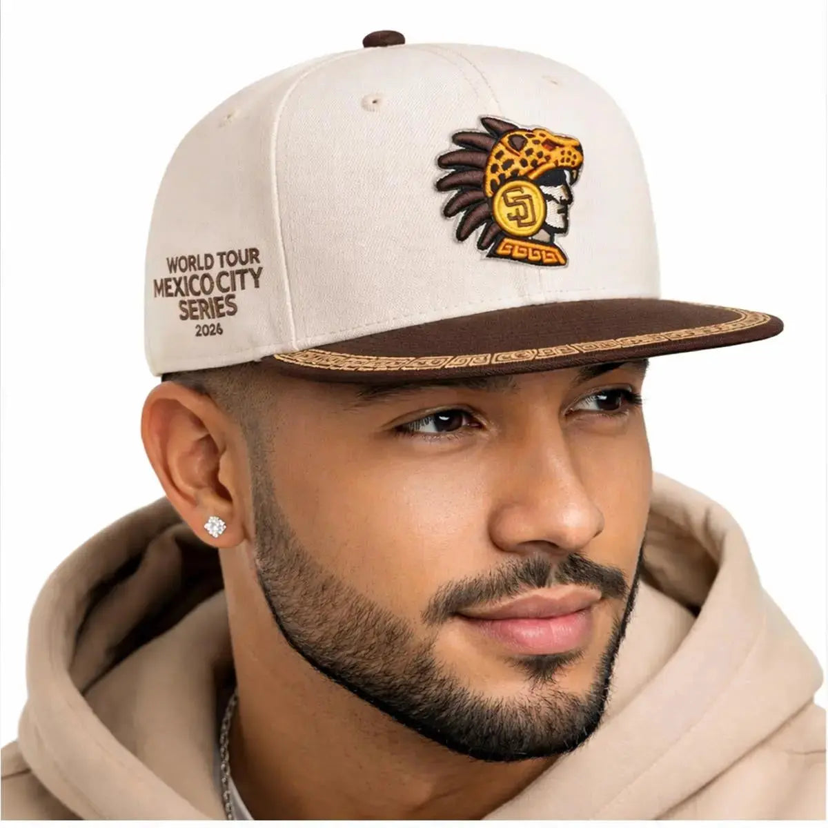 SD Padres World Tour Mexico City Series 2026 Hat - Bigfirefashion