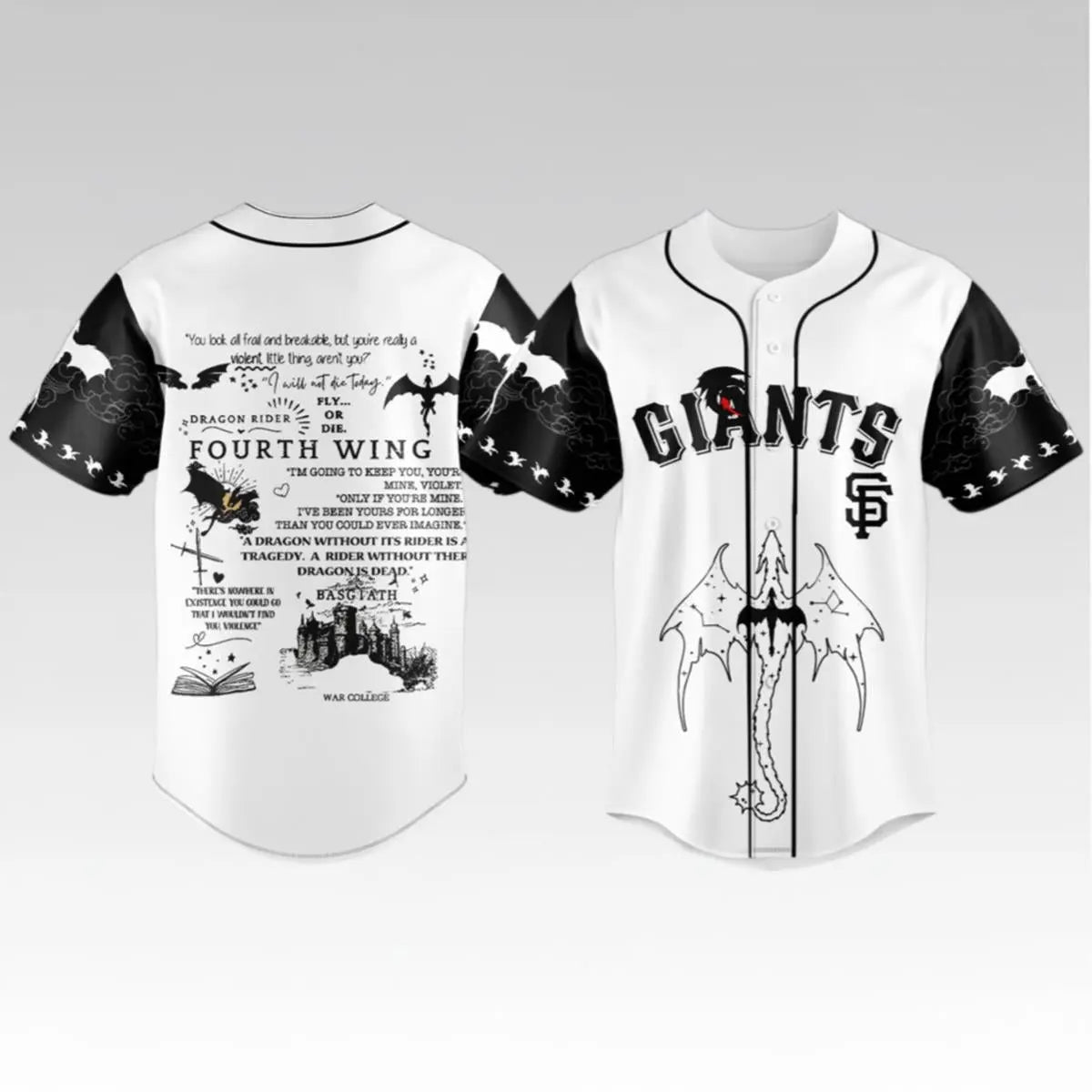 SF Giants Fourth Wing Night 2026 Jersey - Bigfirefashion