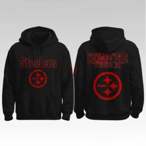 2026 Steelers Stranger Things Hoodie Bigfirefashion