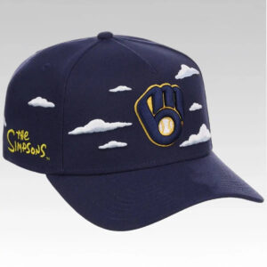 2026 Milwaukee Brewers The Simpsons Clouds Hat