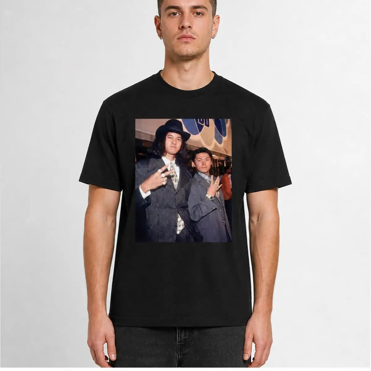 亀*様 ENNOY Recommended Designer S/S Tシャツ Snoop Dogg Wearing Shohei Ohtani And Yoshinobu Yamamoto Shirt