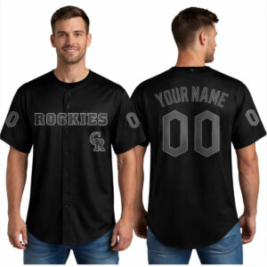 Colorado Rockies Blackout 2026 Jersey