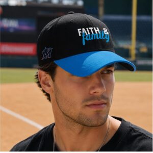 2026 Miami Marlins Faith And Family Night Hat Giveaway