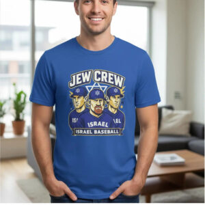 2026 Kevin Youkilis Jew Crew Israel Baseball Shirt - Bigfirefashion