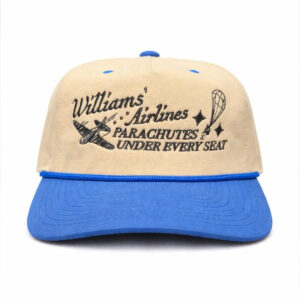 Williams Airlines Parachutes Under Every Seat Hat - Bigfirefashion