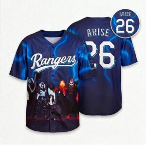 2026 Texas Rangers Solo Leveling Theme Night Jersey