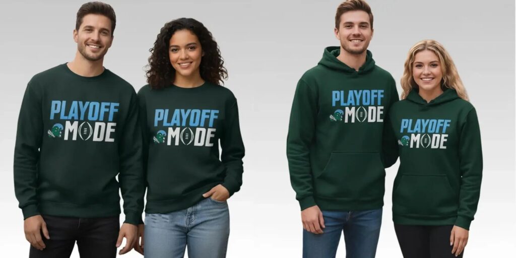 Tulane Green Playoff Mode Shirt Banner de3357fe 799a 4701 a680 819933832491