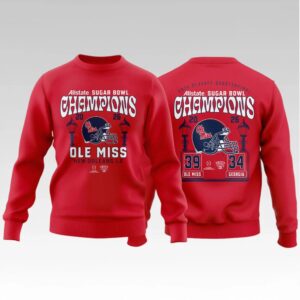 Ole Miss Allstate Sugar Bowl Champions Playoff Quarterfinal Shirt Bigfire Fashion