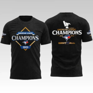 Toronto Blue Jays 2025 American League Champions Shirt - Bigfirefashion