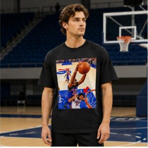 Joel Embiid Mitchell Robinson Dunking Shirt