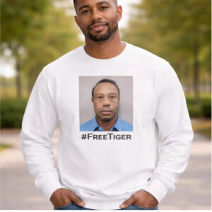 Tiger Woods Free Tiger Mug Shot Shirt - Bigfirefashion