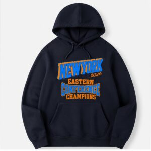 2026 NY Knicks Eastern Conference Champions Hoodie