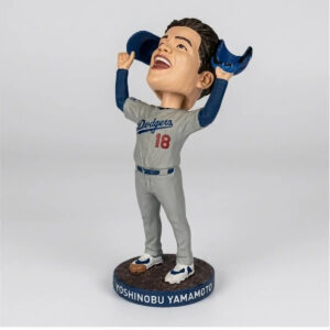 2026 LA Dodgers Yoshinobu Yamamoto Game 7 Last Out Bobblehead Giveaway