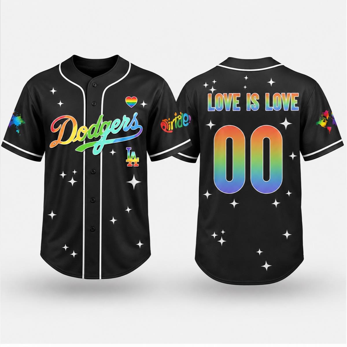 2026 LA Dodgers Love Is Love Pride Jersey - Bigfirefashion