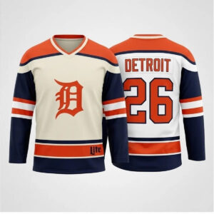 2026 Detroit Tigers Hockey Jersey Giveaway