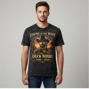 Chuck Norris Legend Of The West Thank You For The Memories Shirt - Bigfirefashion
