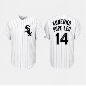 2026 Pope Leo XIV Paul Konerko Jersey