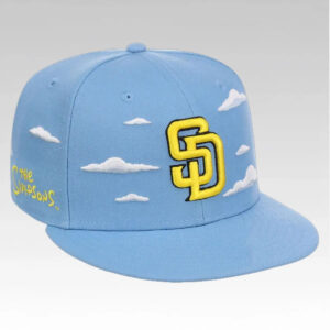 2026 San Diego Padres The Simpsons Clouds Hat