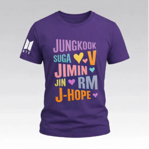 BTS Jungkook Suga V Jimin Jin RM J Hope Shirt - Bigfirefashion