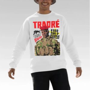 Ibrahim Traore We Are Not In A Democracy We Are In A Revolution Shirt - Bigfirefashion