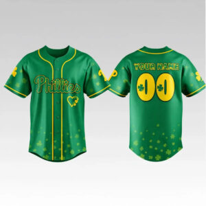 2026 Phillies Patrick's Day Jersey - Bigfirefashion