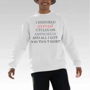 Joshua Waters I Endured 33550336 Cycles On Amphoreus And All I Got Was This Shirt - Bigfirefashion