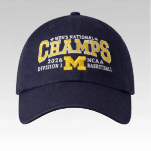 2026 Michigan Men’s Basketball National Champs Division 1 Hat