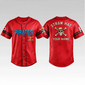 2026 Pirates Straw Hat Crew One Piece Jersey