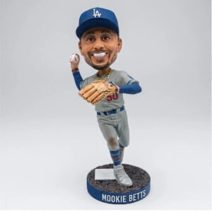2026 LA Dodgers Mookie Betts Game 7 Double Play Bobblehead