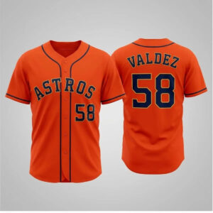 2026 Astros Hunter Brown Orange Jersey Giveaway
