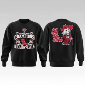 2026 Ole Miss Rebels Allstate Sugar Bowl Shirt Bigfire Fashion