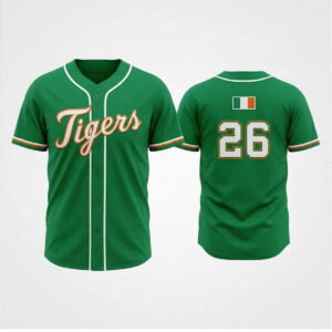 2026 Detroit Tigers Irish Heritage Jersey Giveaway