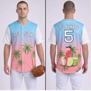 2026 Boston Red Sox Margaritaville Day Jersey Giveaway