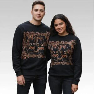 Cat Asylum Bleached Shirt Bigfirefashion