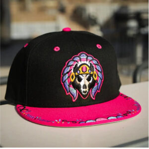 2026 El Paso Chihuahuas Matachines Pink Giveaway Hat - Bigfirefashion