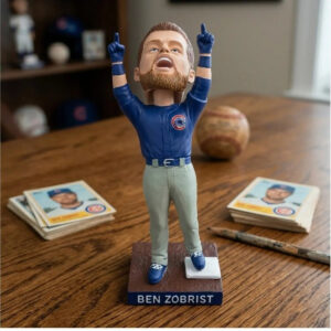 2026 Cubs Ben Zobrist Bobblehead Giveaway