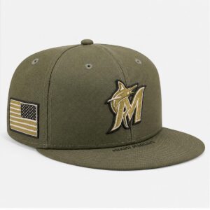 2026 Miami Marlins Armed Forces Day Hat