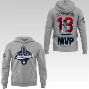 2025 Dodgers Yamamoto MVP World Series Champions Shirt - Bigfirefashion