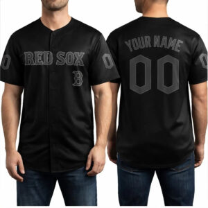 2026 Boston Red Sox Blackout Jersey