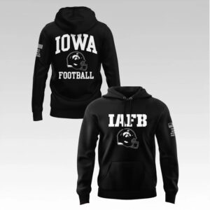 Coach Kirk Ferentz Iowa Football Hoodie Bigfirefashion