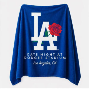 2026 LA Dodgers Date Night Blanket Giveaway Bigfirefashion