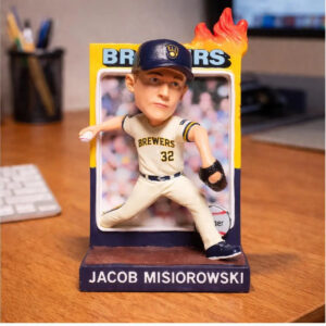 2026 Milwaukee Brewers Jacob Misiorowski Bobblehead