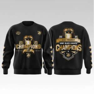2025 Army Black Knights Champions Shirt Bigfirefashion